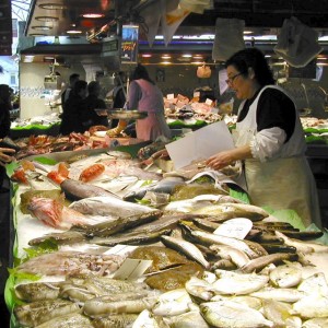 fish market Barcelona